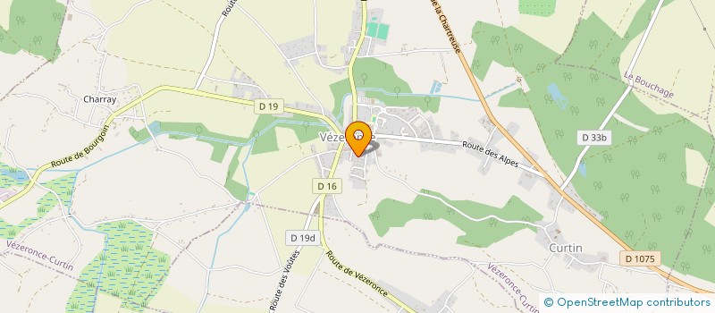 localisation de l'entreprise MONSIEUR ERIC COIMBRA  VEZERONCE-CURTIN