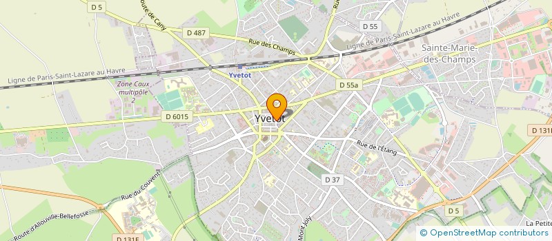 localisation de l'entreprise MONSIEUR ERIC COLIGNON à YVETOT