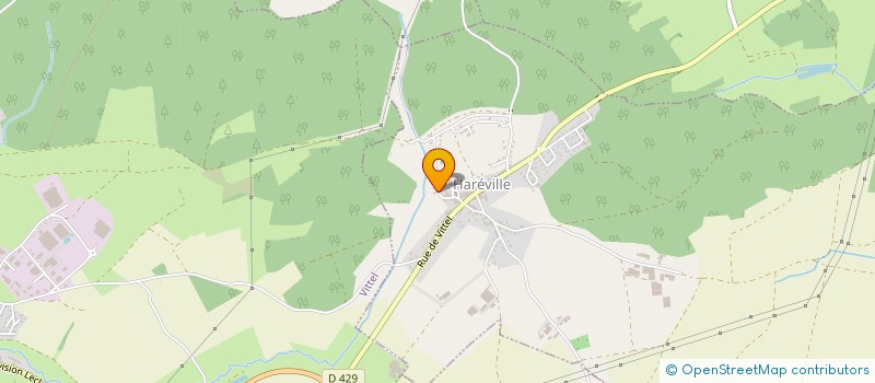 localisation de l'entreprise MONSIEUR ERIC COLIN  HAREVILLE