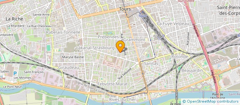 localisation de l'entreprise MONSIEUR ERIC COLLIN à TOURS