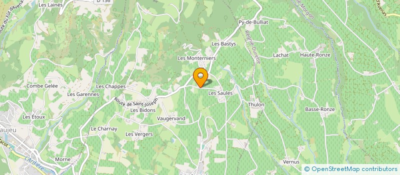 localisation de l'entreprise MONSIEUR ERIC COLLONGE  LANTIGNIE