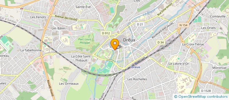localisation de l'entreprise MONSIEUR ERIC COLOCUCCI à DREUX