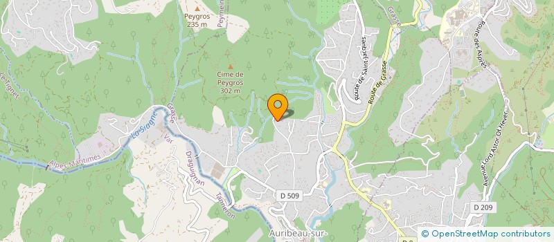 localisation de l'entreprise MONSIEUR ERIC COMBA  AURIBEAU-SUR-SIAGNE