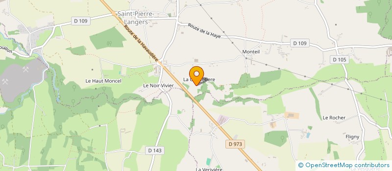 localisation de l'entreprise MONSIEUR ERIC COMBEMOREL  SAINT-PIERRE-LANGERS