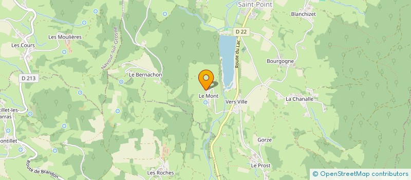 localisation de l'entreprise MONSIEUR ERIC COMMELIN  SAINT-POINT