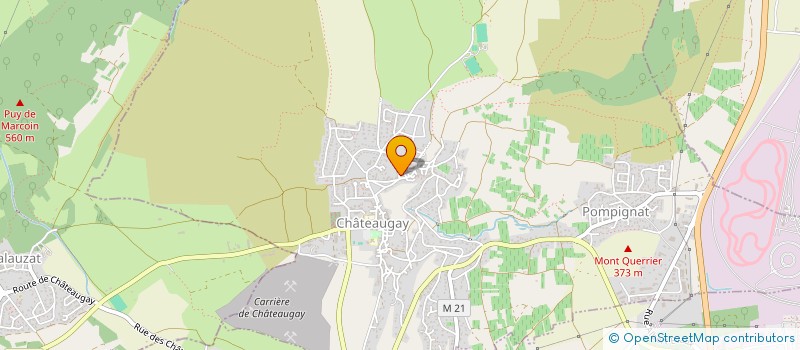 localisation de l'entreprise MONSIEUR ERIC COMPARON  CHATEAUGAY