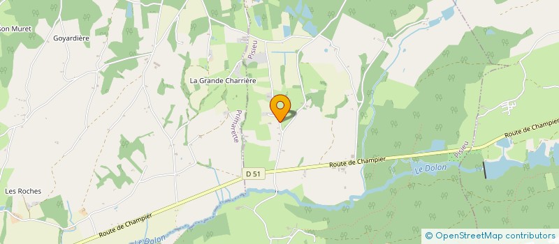 localisation de l'entreprise MONSIEUR ERIC COMTE  PISIEU