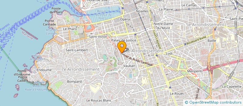 localisation de l'entreprise MONSIEUR ERIC CONSTARATAS à MARSEILLE