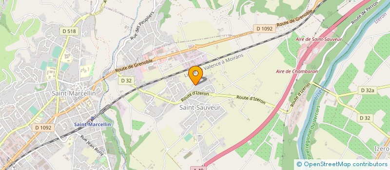 localisation de l'entreprise MONSIEUR ERIC CONTI  SAINT-SAUVEUR