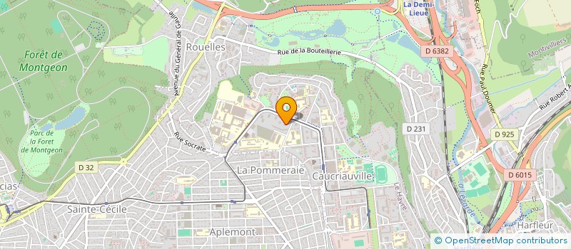 localisation de l'entreprise MONSIEUR ERIC COQUET à LE HAVRE