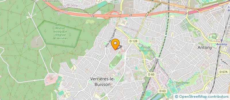 localisation de l'entreprise MONSIEUR ERIC CORBINAUD à VERRIERES-LE-BUISSON