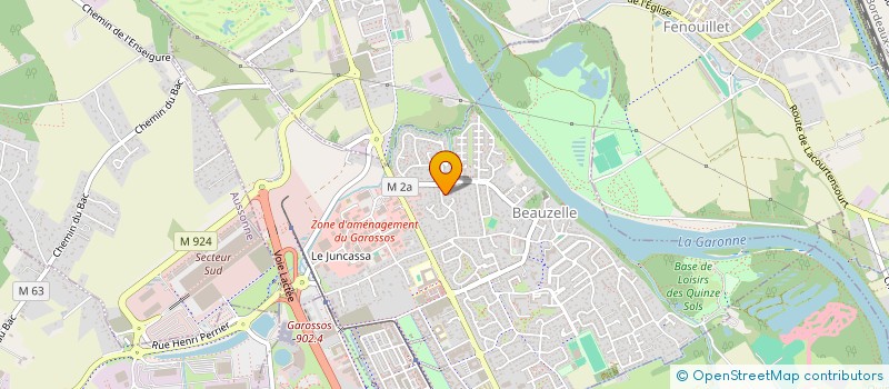 localisation de l'entreprise MONSIEUR ERIC CORDEIRO  BEAUZELLE