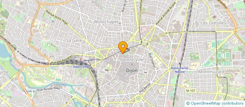 localisation de l'entreprise MONSIEUR ERIC CORDELET  DIJON