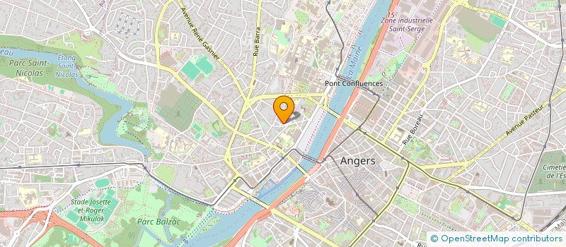 localisation de l'entreprise MONSIEUR ERIC CORNILLE  ANGERS
