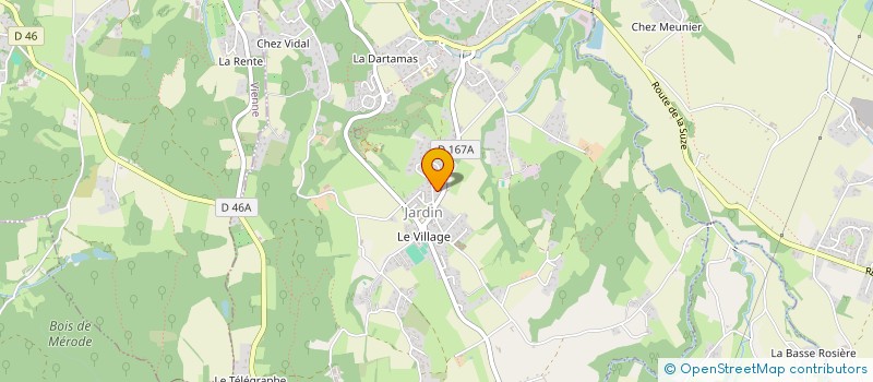 localisation de l'entreprise MONSIEUR ERIC COSTER  JARDIN