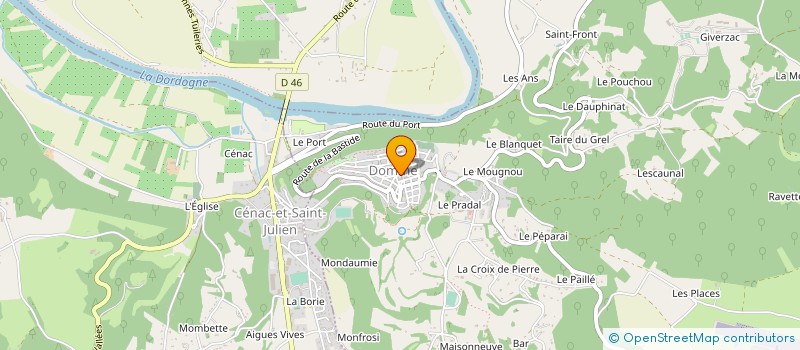 localisation de l'entreprise MONSIEUR ERIC COTTA  DOMME