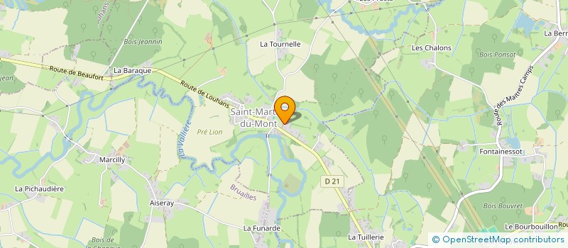 localisation de l'entreprise MONSIEUR ERIC COTTET  SAGY