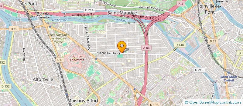 localisation de l'entreprise MONSIEUR ERIC COUDERT à MAISONS-ALFORT