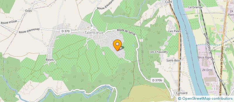 localisation de l'entreprise MONSIEUR ERIC COULAUD  TALENCIEUX