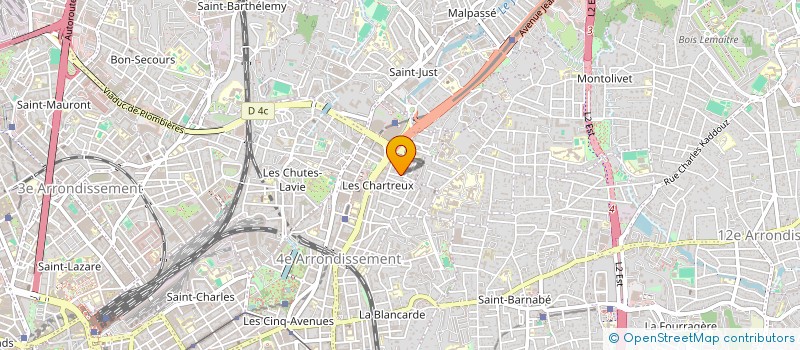 localisation de l'entreprise MONSIEUR ERIC COULOMB à MARSEILLE