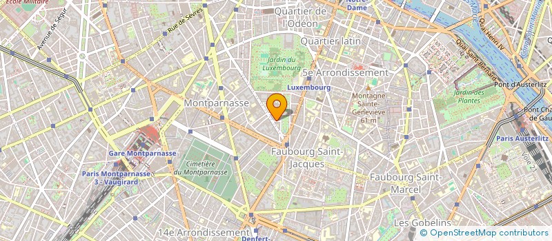 localisation de l'entreprise MONSIEUR ERIC COURILLEAU  PARIS
