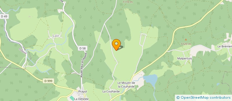 localisation de l'entreprise MONSIEUR ERIC COURTINE SERINDAT  SAINT-GERMAIN-L'HERM