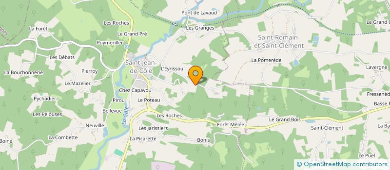 localisation de l'entreprise MONSIEUR ERIC COUSINOU à NANTHEUIL