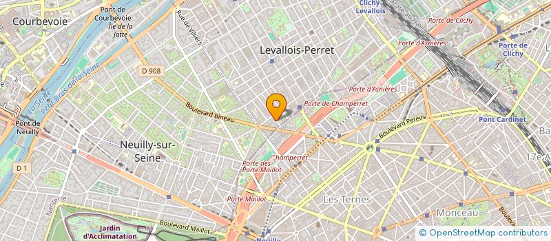 localisation de l'entreprise MONSIEUR ERIC COUTELAS à LEVALLOIS-PERRET