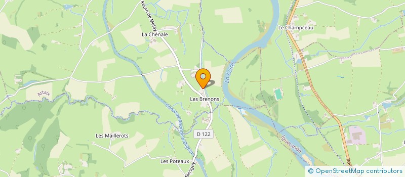 localisation de l'entreprise MONSIEUR ERIC CROISIER  ARTAIX