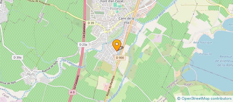 localisation de l'entreprise MONSIEUR ERIC CUNADO  POLLESTRES