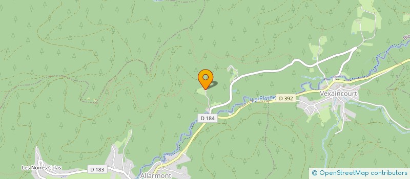 localisation de l'entreprise MONSIEUR ERIC CUNY  BIONVILLE