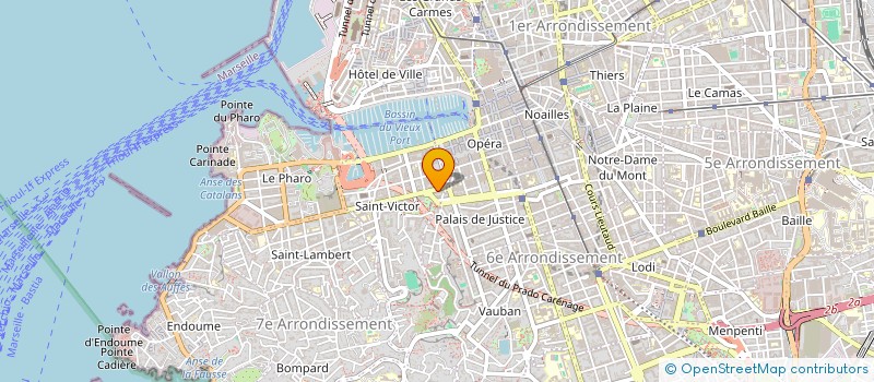 localisation de l'entreprise MONSIEUR ERIC CURABEC  MARSEILLE