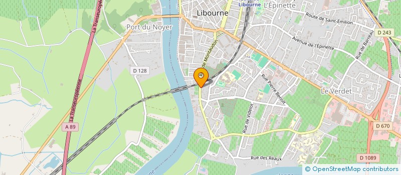 localisation de l'entreprise MONSIEUR ERIC CURE  SAINT-DENIS-DE-PILE