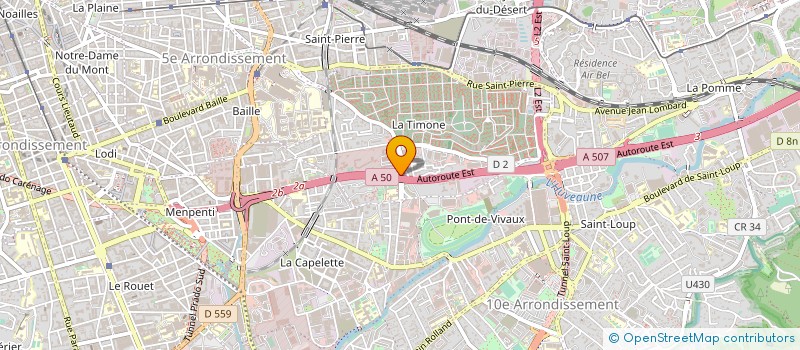 localisation de l'entreprise MONSIEUR ERIC D ORIO à MARSEILLE