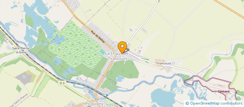 localisation de l'entreprise MONSIEUR ERIC DACHEUX  LA CHAUSSEE-TIRANCOURT