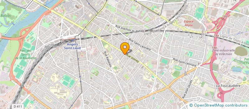 localisation de l'entreprise MONSIEUR ERIC DAMAS  ANGERS