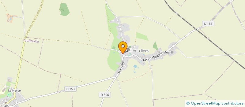 localisation de l'entreprise MONSIEUR ERIC DANDY  MESNIL-VERCLIVES