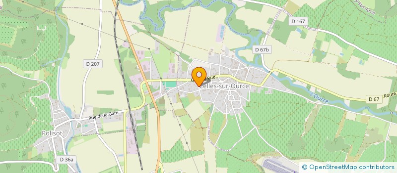 localisation de l'entreprise MONSIEUR ERIC DANGIN à CELLES-SUR-OURCE