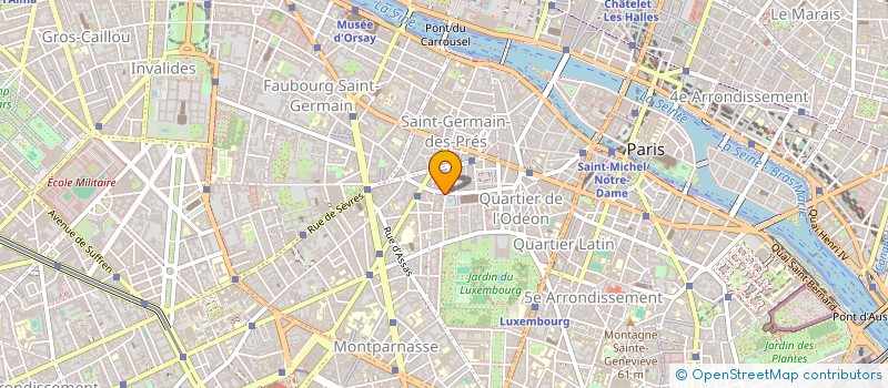 localisation de l'entreprise MONSIEUR ERIC DANIEL-LACOMBE à PARIS