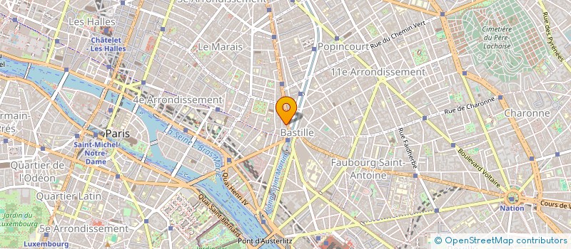 localisation de l'entreprise MONSIEUR ERIC DANIERE  PARIS