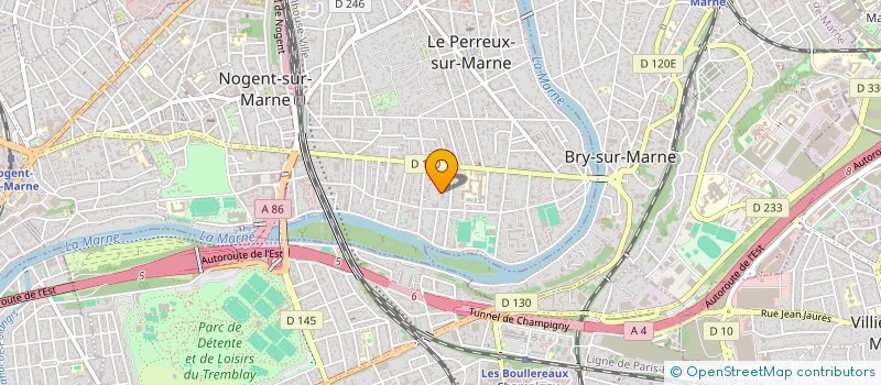 localisation de l'entreprise MONSIEUR ERIC DARMON  LE PERREUX-SUR-MARNE