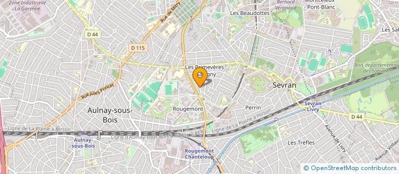 localisation de l'entreprise MONSIEUR ERIC DAULLE à SEVRAN