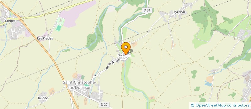 localisation de l'entreprise MONSIEUR ERIC DAVAL  BAINS