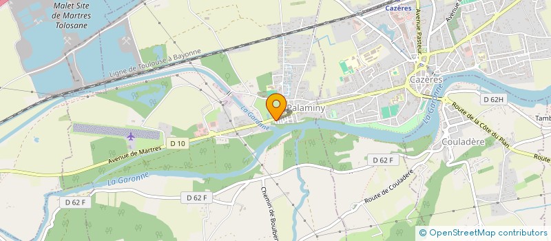 localisation de l'entreprise MONSIEUR ERIC DAVEZAC  LAVELANET-DE-COMMINGES