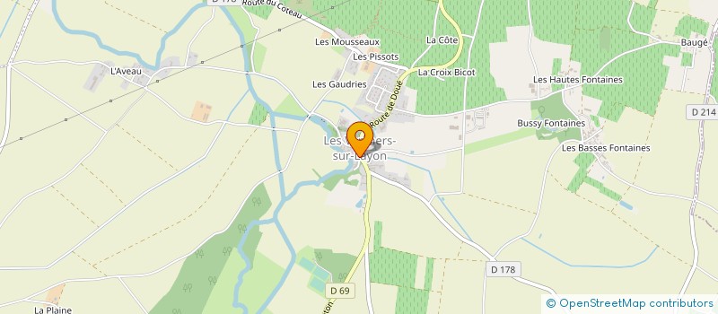 localisation de l'entreprise MONSIEUR ERIC DAVOINE  DOUE-EN-ANJOU