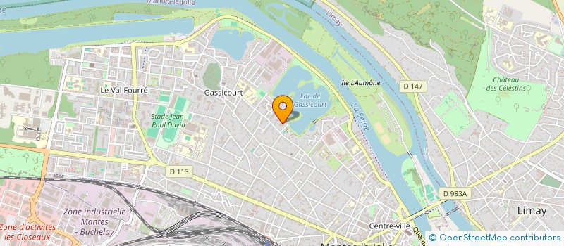 localisation de l'entreprise MONSIEUR ERIC DE JONCQUIERES  MANTES-LA-JOLIE