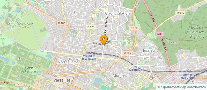 localisation de l'entreprise MONSIEUR ERIC DE TRUCHIS DE VARENNES à VERSAILLES