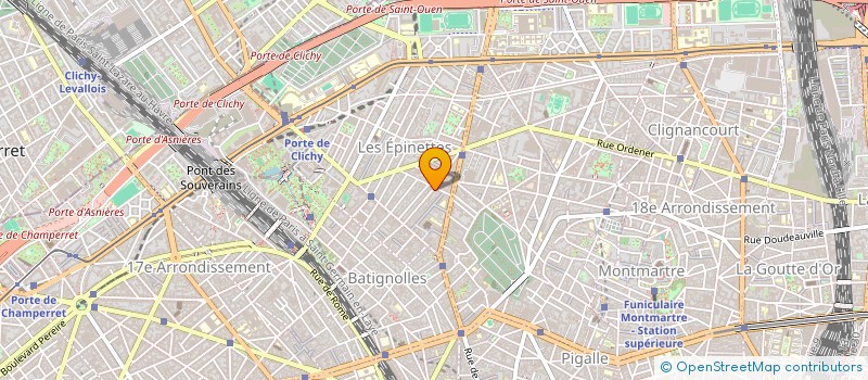 localisation de l'entreprise MONSIEUR ERIC DEBEIR  PARIS