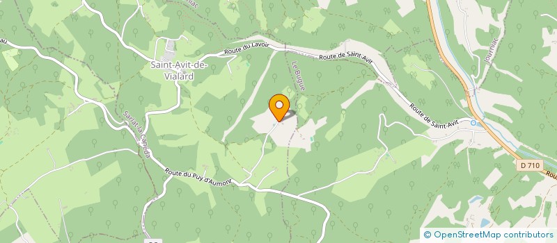 localisation de l'entreprise MONSIEUR ERIC DEBERDT  SAINT-AVIT-DE-VIALARD
