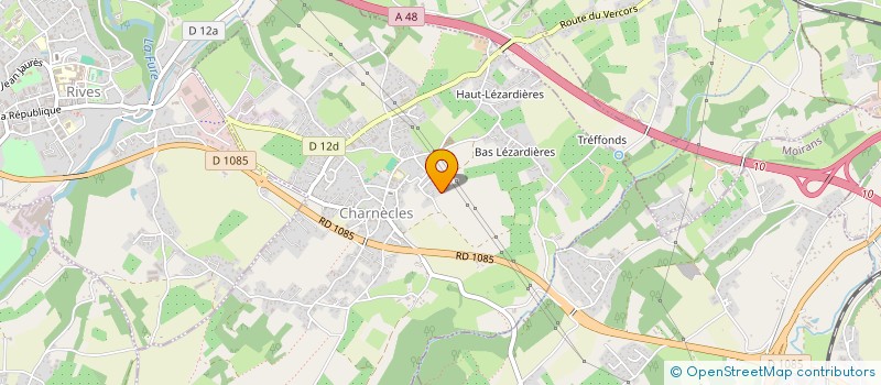 localisation de l'entreprise MONSIEUR ERIC DEBERNARDI  CHARNECLES